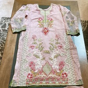 chiffon/net embroidered Pakistani/Indian